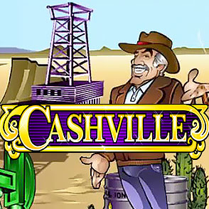 Слот-автомат Cashville от именитого производителя Microgaming - мы играем в варианте демо онлайн бесплатно